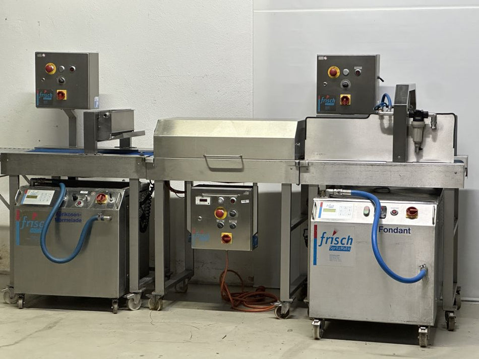 Glasuranlage Frisch Spritzmatic Combino 2100 Aprikotur