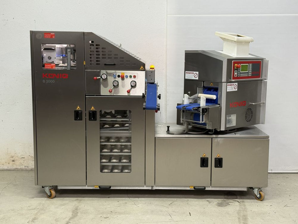 König Mini Rex G2000 ekmek rulosu işleme sistemi