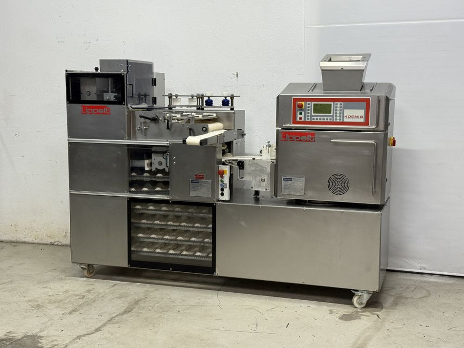König Mini Rex G2000 bread roll processing system