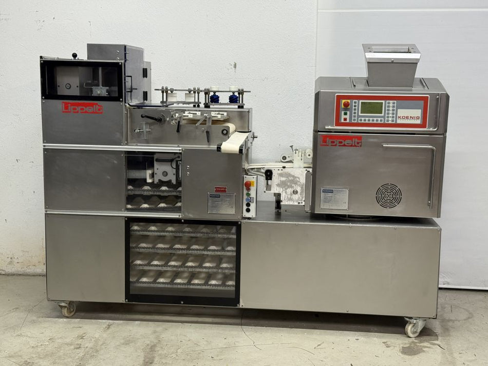 König Mini Rex G2000 bread roll processing system