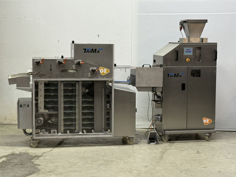Brötchenanlage Trima K2 mit Kompaktgärschrank G2-3